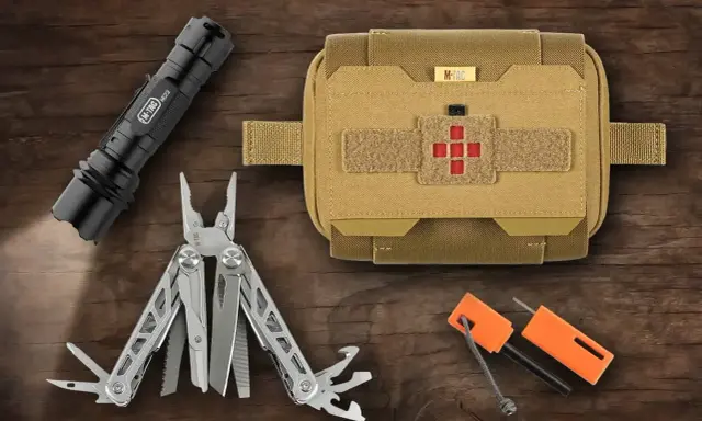 Latarka, multitool, krzesiwo i apteczka – to wszystko elementy EDC, które mogą przydać się w każdej sytuacji.